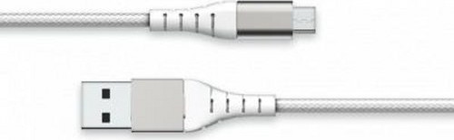 Big Ben FPLIAMIC2MW USB-A naar Micro-USB B oplaadkabel, 2 meter, wit