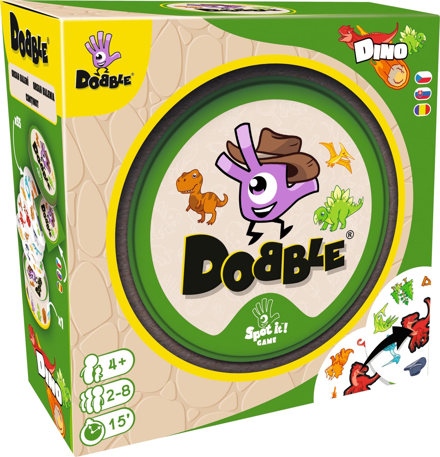 Dobble Dino's van Zygomatic