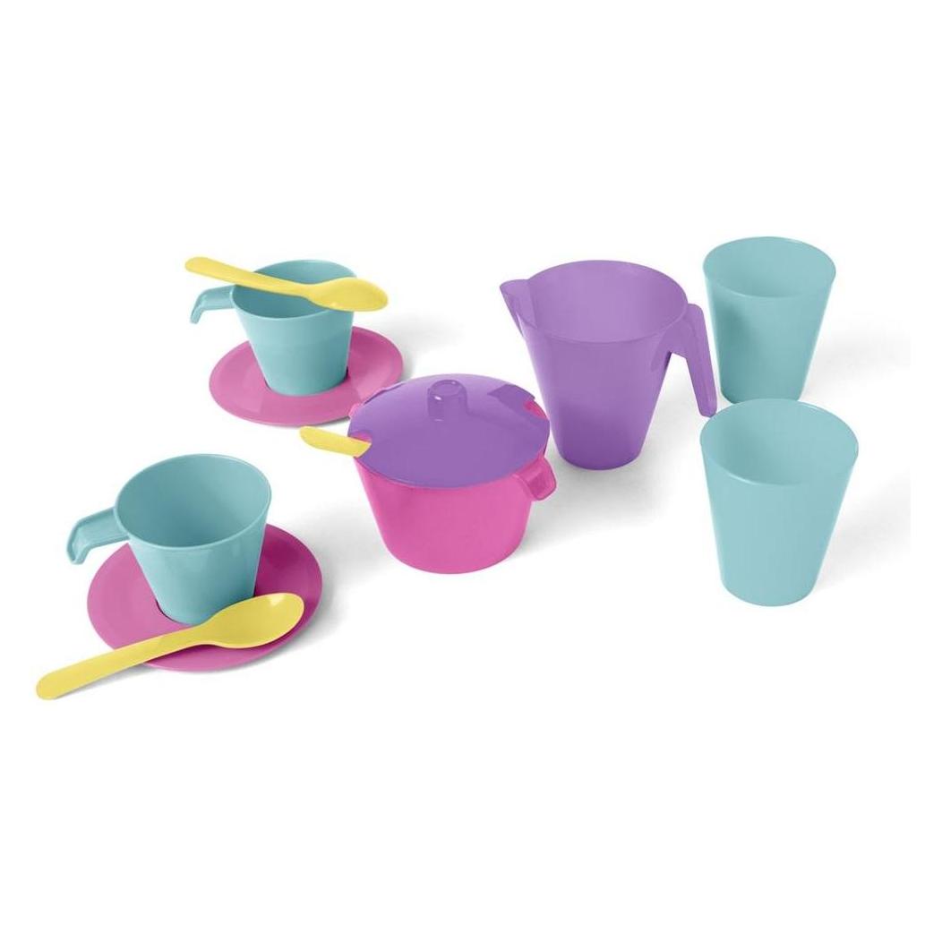 Wader 12-teiliges rosa Geschirrset (54613443)