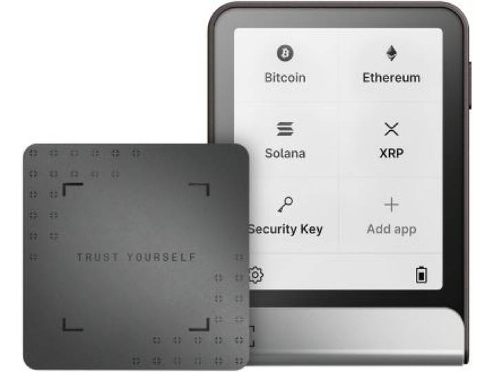 Ledger - Crypto Wallet Flex Recovery Key Noir
