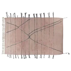Tuaroc Beni Ourain Teppich Classic Rose Unikat 207 x 325 cm