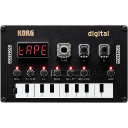 Korg NTS-1, Synthesizer, Schwarz