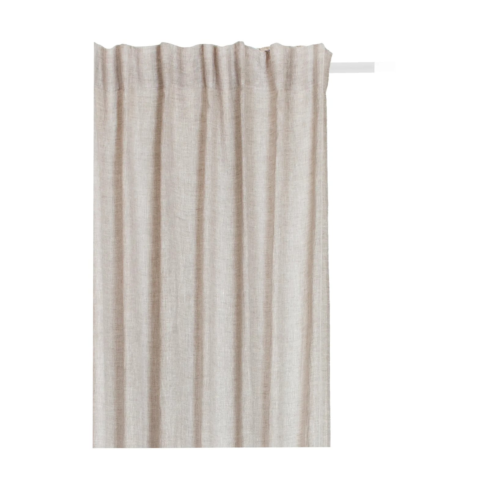 Himla Sunrise gordijn met plooiband Oatmeal 280 x 290 cm