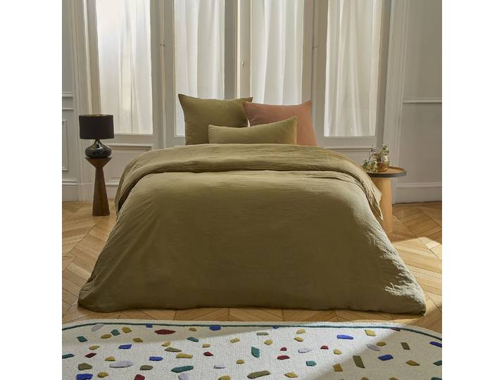 HABITAT - Housse de couette en lin - 240 x 220 cm - Bronze - Brunel