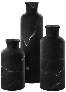 Creative Labs Scents Matte Black Vase Set