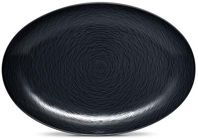 "Noritake Colorscapes Swirl Oval Platter, 16"""
