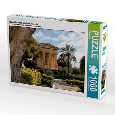 CALVENDO Puzzle Upper Barrakka Gardens, Valletta | 1000 Teile Lege-Größe 64x48cm Foto-Puzzle für glückliche Stunden