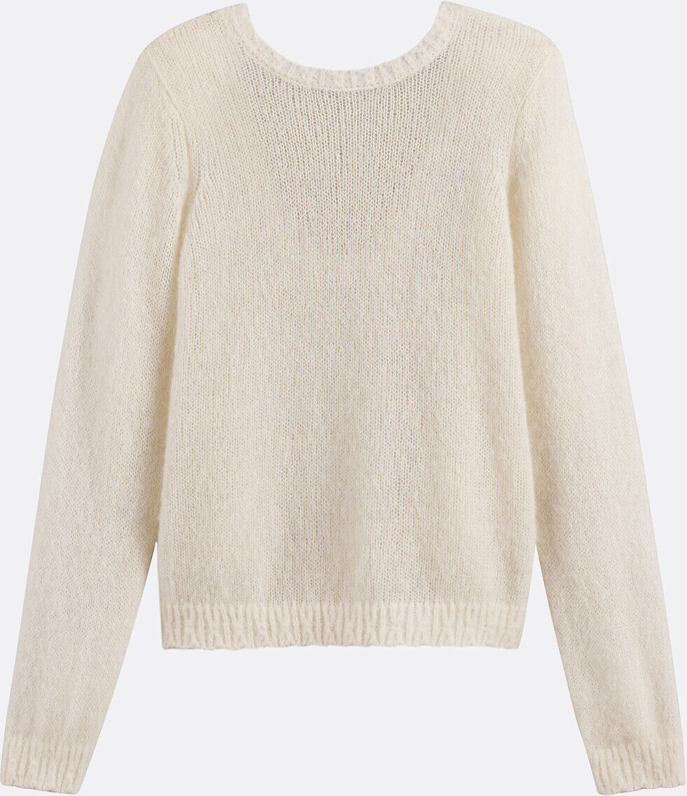 LA REDOUTE COLLECTIONS Pull laine et alpaga mélangés, décolleté dos