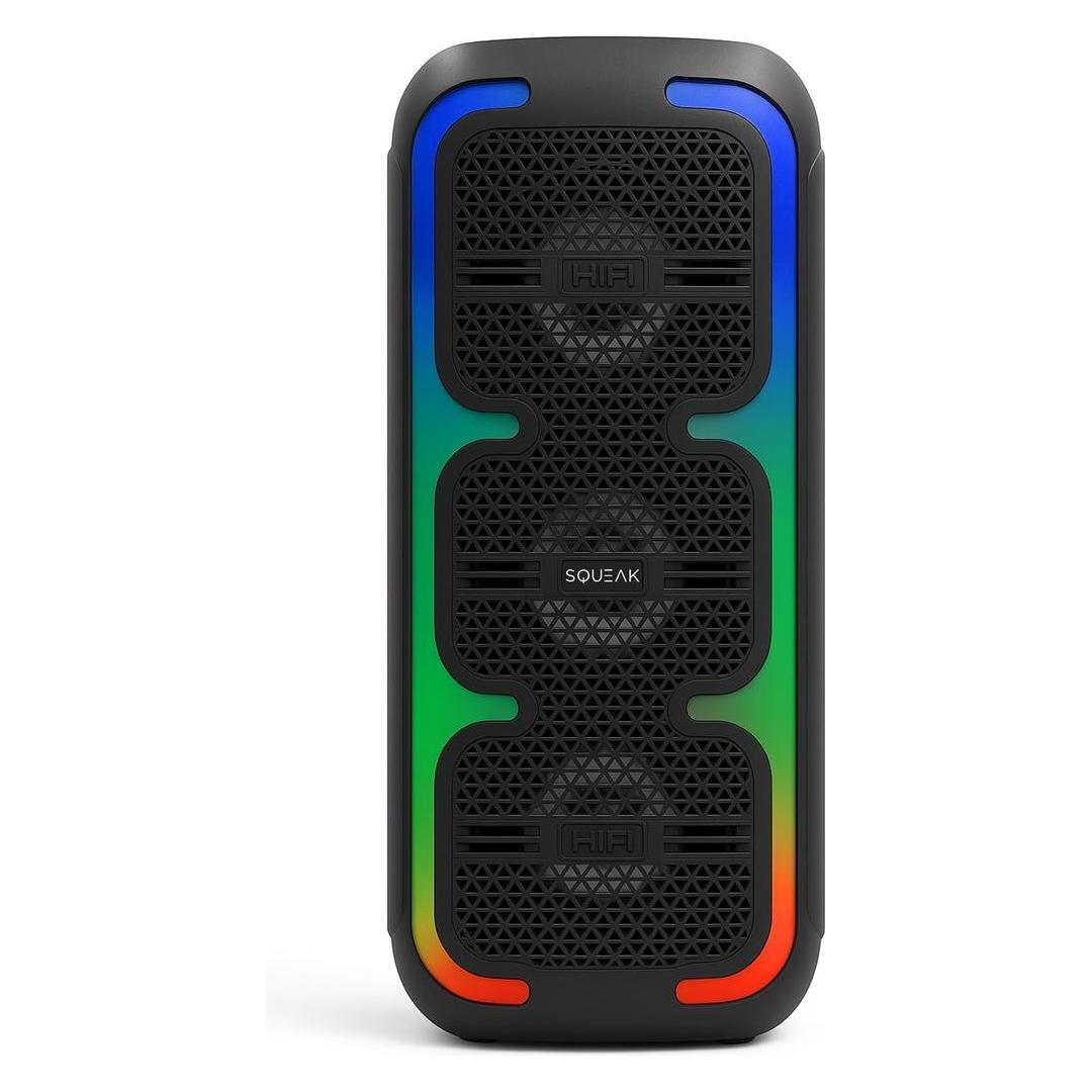 Squeak Głośnik Karaoke Beatone Bluetooth 5.3 45w Radio Fm Microsd Aux USB USB-C Sq1009 (10 h) (SQ1009)