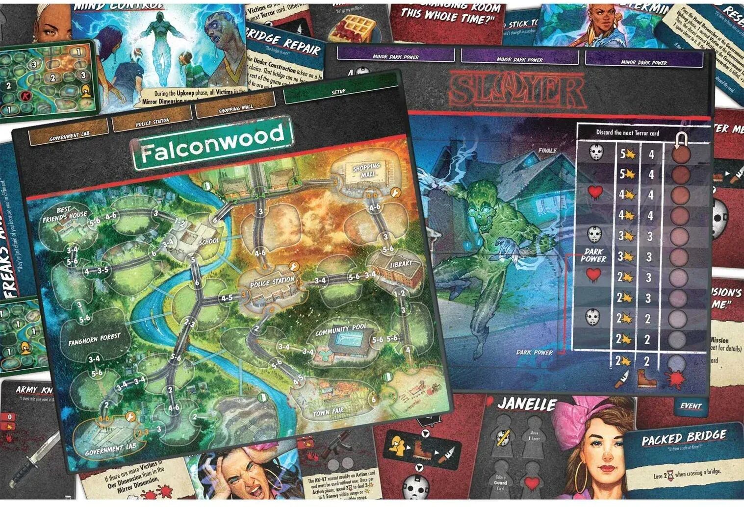 Final Girl: The Falconwood Files - Solo Horror Board Game Scenario by Van Ryder Games