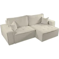 ECKSOFA Schlafsofa Flosi In Raven