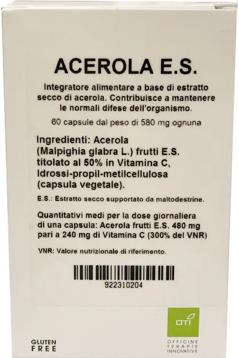 OTI Srl Oti Acerola Estratto Secco 60 Capsule
