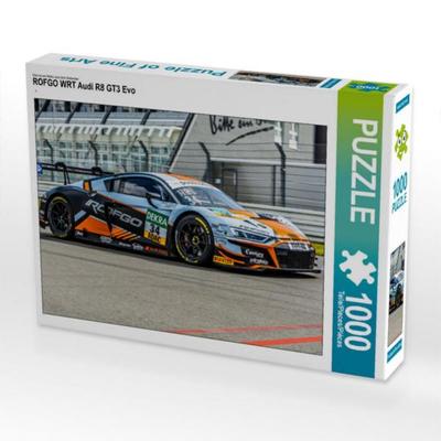 CALVENDO Puzzle ROFGO WRT Audi R8 GT3 Evo 1000 Teile Puzzle quer | 1000 Teile Lege-Größe 64 × 48 cm Foto-Puzzle für glückliche Stunden