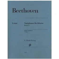 Variationen für Klavier. Bd.1, Belletristik von Klaus Schilde, Felix Loy, Ludwig van Beethoven