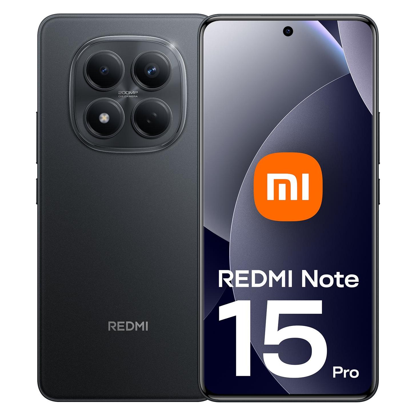 Xiaomi Redmi Note 15 Pro (512 GB, Black, 6.77", Hybrid Dual SIM, 4G) (null)