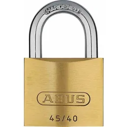 ABUS   Messing-Hangschloß Typ 45/40 Quad-Pack SB