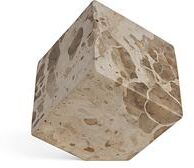 DBKD Butterscotch Marble Cube Object Lg.