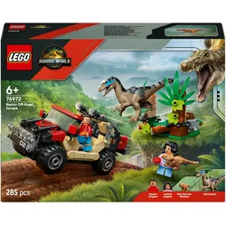 LEGO Raptor: Verfolgungsjagd mit dem Geländewagen (LEGO Jurassic World)