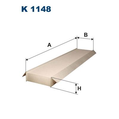 FILTRON Filter, Innenraumluft K 1148 für Ford JAGUAR