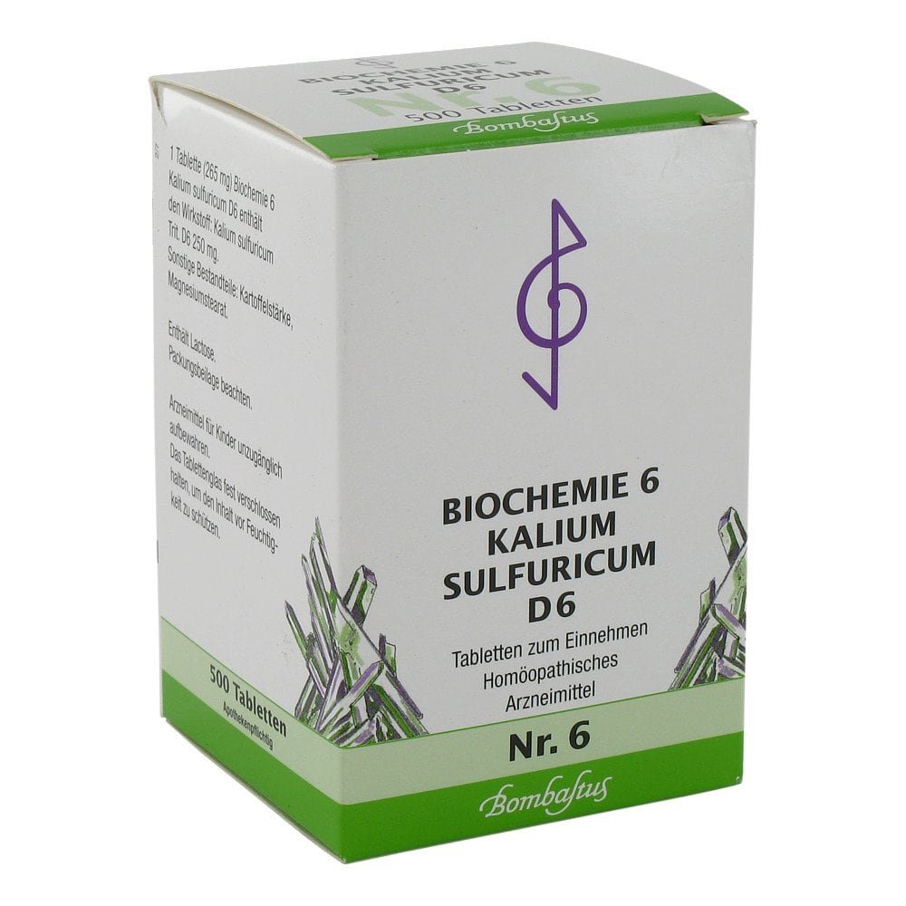 Bombastus-Werke AG Biochemie 6 Kalium sulfuricum D6 Tabletten 01009411