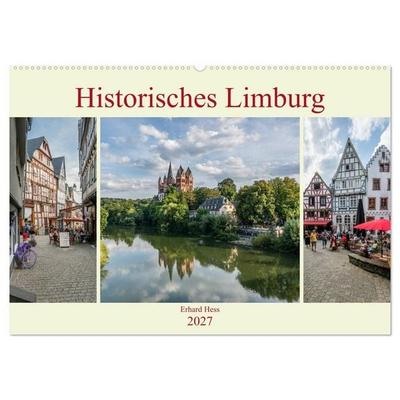 Historisches Limburg (Wandkalender 2027 DIN A2 quer), CALVENDO Monatskalender