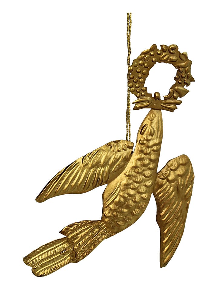 Kersten Baumschmuck "Hanging Bird" in Gold - (H)21 cm - onesize