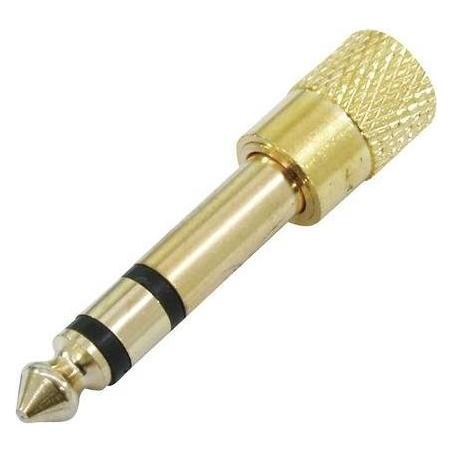 Omnitronic Adapter Klinke(M)/3,5 Klinke(F) 10x (Klinkenadapter) (30226120)