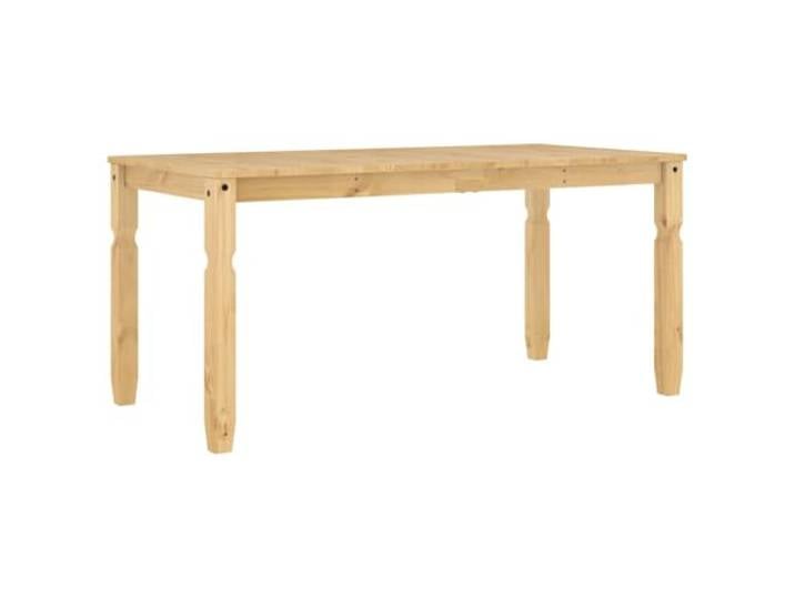 HKLGBVCR Esstisch aus massivem Kiefernholz, 160 cm
