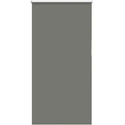 vidaXL Verdunkelungsrollo Grau 85x150 cm Stoffbreite 80,7 cm Polyester