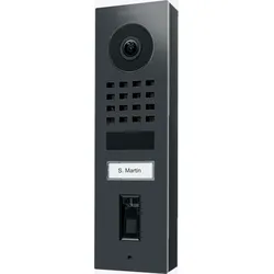 DoorBird D1101FV Fingerprint 50 Aufputz IP Video Türsprechanlage Anthrazitgrau, Edelstahl, pulverbeschichtet, seidenmatt