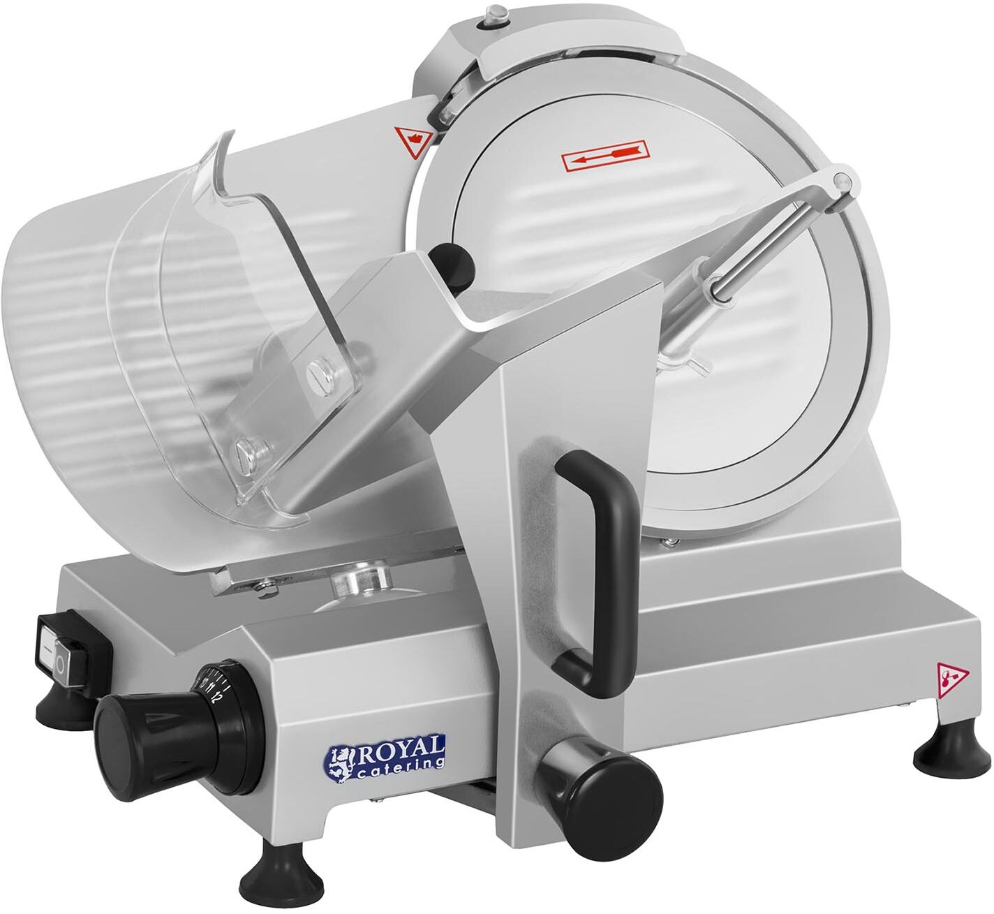 Royal Catering Aufschnittmaschine - 250 mm - bis 12 mm - 150 W RCAM-250