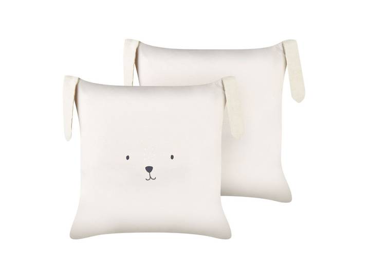 DEKOKISSEN 2er-Set Beige 45/45 cm Coney