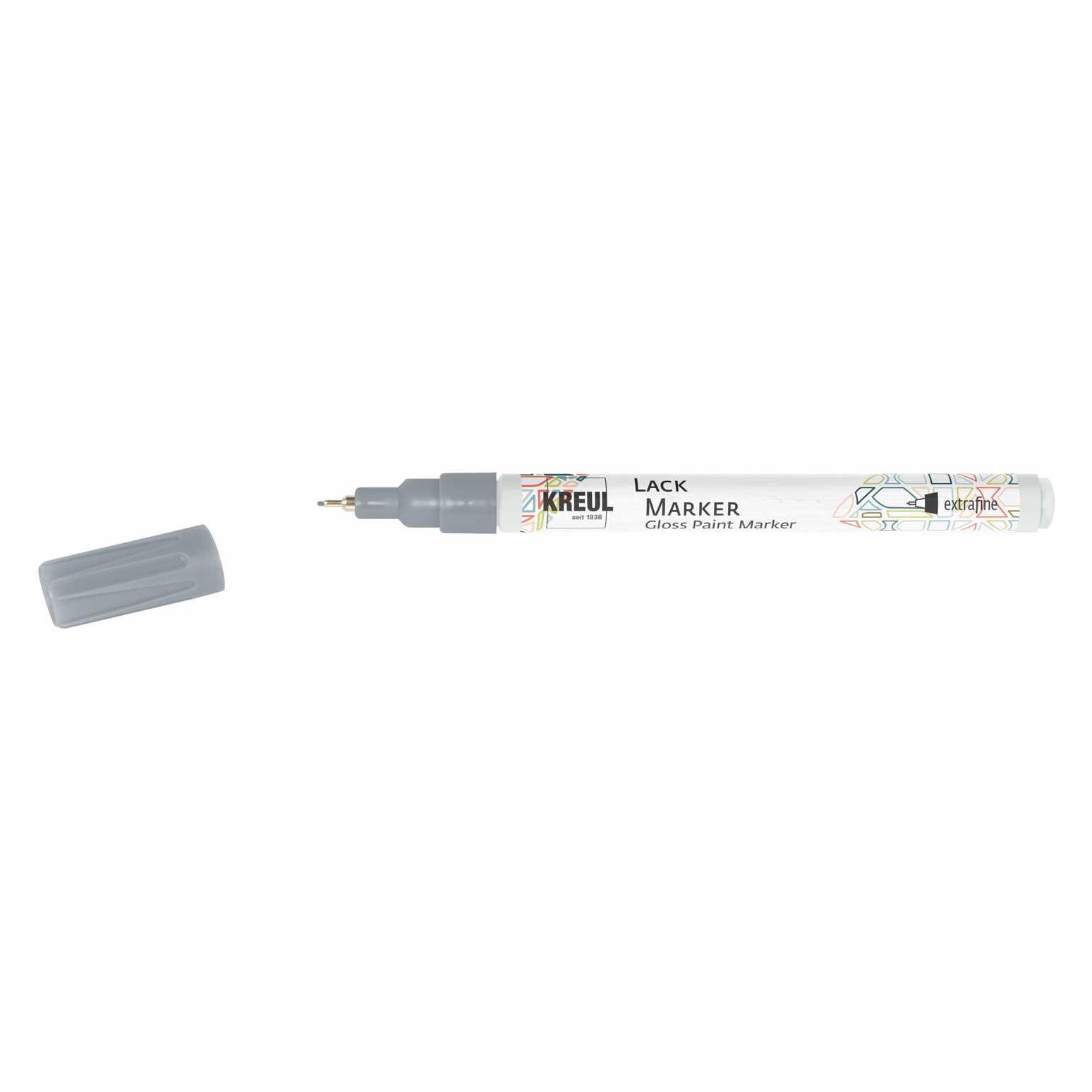 Kreul Lackmarker "Gloss Paint Marker", extrafine, silber (47421)