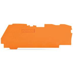 WAGO 2106-1392 Abschluss Zwischenplatte Orange 100 St.