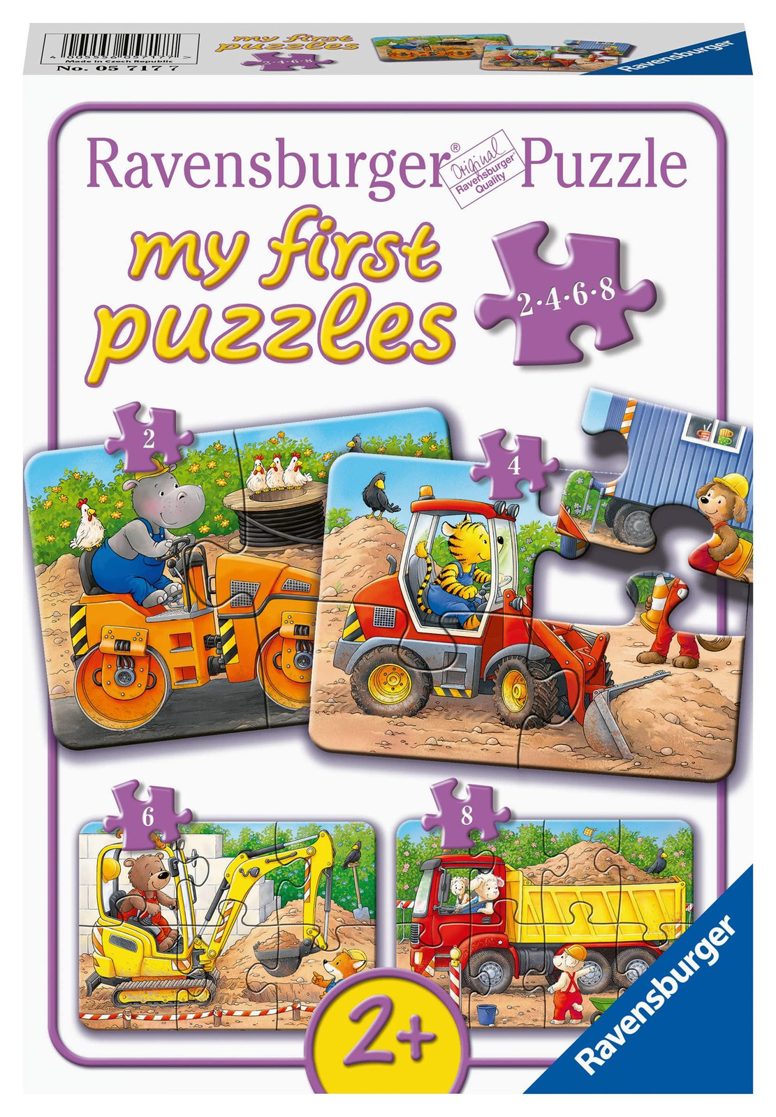 Ravensburger Dieren op de bouwplaats 05717