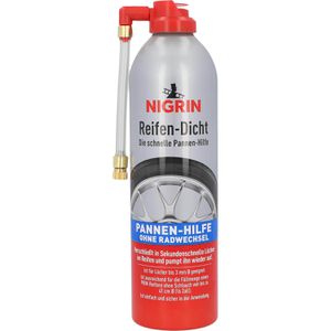 Nigrin Reifendichtmittel Reifendicht, Spray, für Auto, Pannenhilfe, 500ml