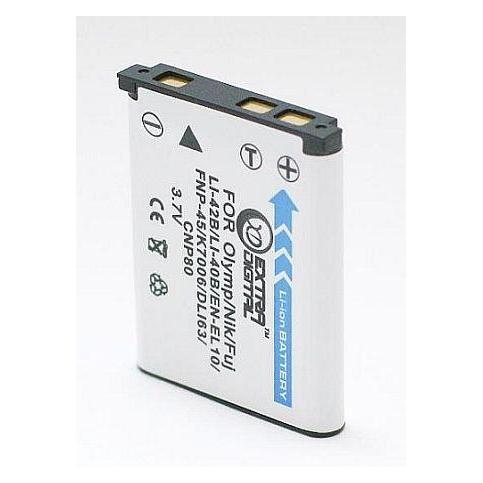 Extra Digital Olympus, Li-40B / Li-42B battery, D-Li63, NP-45A, EN-EL10 (Kamera Akku) (DV00DV1090)