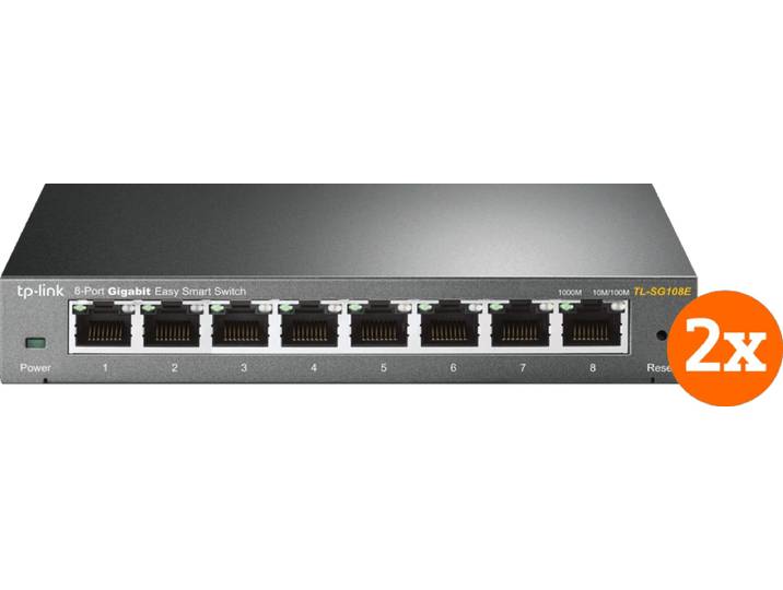 TP-Link TL-SG108E Duo-Pack