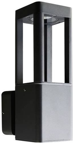 Heitronic 501333 Toskana LED-Außenwandleuchte LED 8.5W Anthrazit