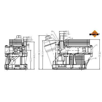 NRF Gehäuse, Ölfilter 31873 für BMW