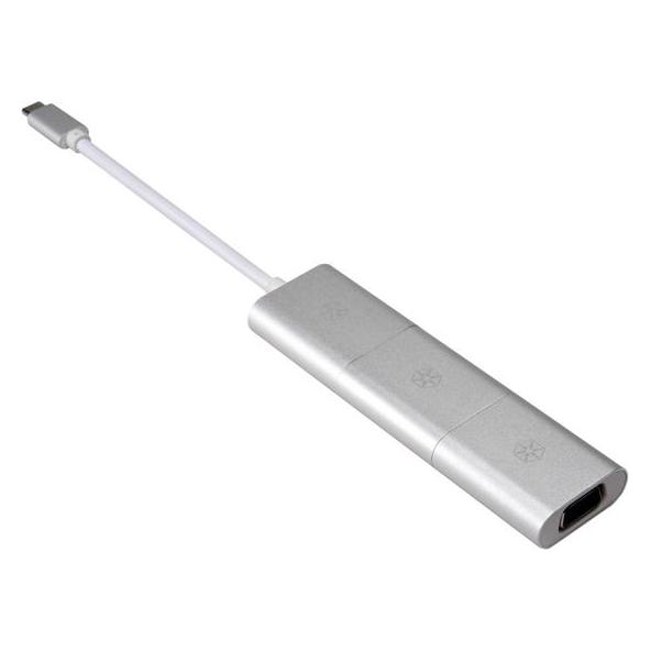 Silverstone SST-EP11S USB Kombiadapter - alu (SST-EP11S)