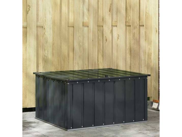 En Promotion Boîte de Rangement de jardin - SOLOMON - Stockage/armoire de bricolage - Noir 101x82x50cm Acier 1587980