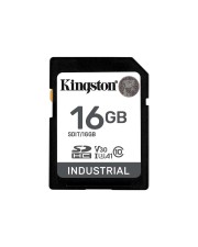 Kingston SD Card 16 GB SDHC Industrial -40C to 85C retail High Capacity (SDIT/16GB)