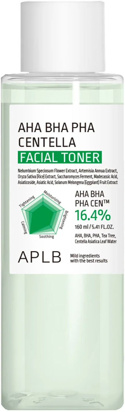APLB AHA BHA PHA Centella Facial Toner 160ml