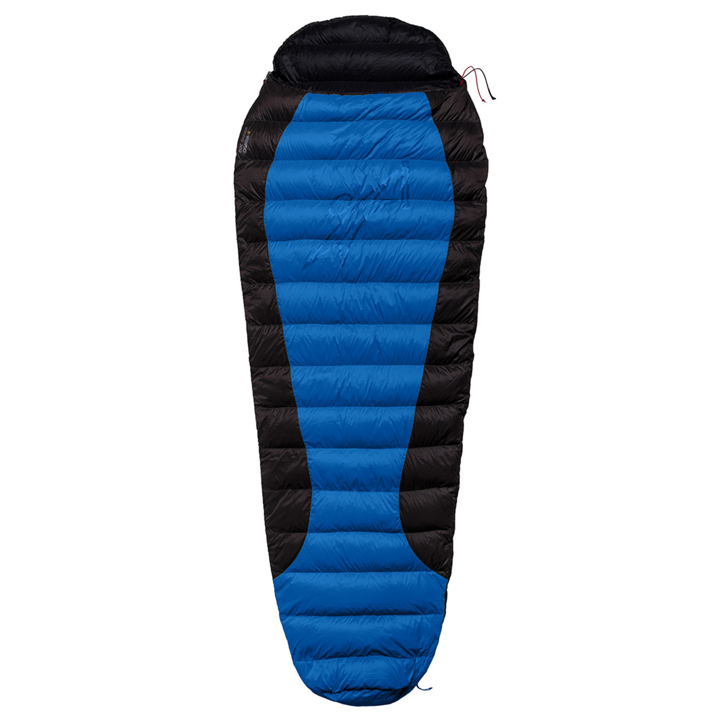 Warmpeace Viking 300 Schlafsack Daunenschlafsäcke blau Größe MAX. 210CM Camping Daune