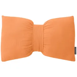 Kissen SCHLEIFE BANG orange (BH 45x30 cm) - orange - BH 45x30 cm
