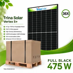 Trina  Vertex  S+  TSM-NEG9R.28  475W  Solarmodul  Doppelglas-Modul  36  Stk  (Palette)
