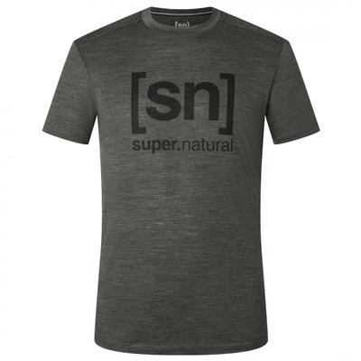 super.natural - Logo Tee - T-Shirt Gr S grau
