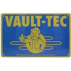 Fanattik, Wandschild, Fallout Set de 3 panneau métal Brands (18.30 x 1.50 cm)