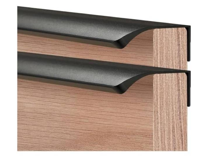 BPABDEITR Space Aluminium-Möbelgriff 2 Stück for Schränke, Kleiderschränke, Schubladen, Weinschränke(Overall length 1000mm)